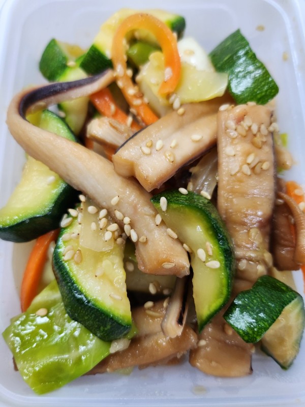 오징어호박볶음