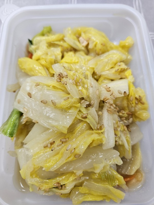 배추된장무침